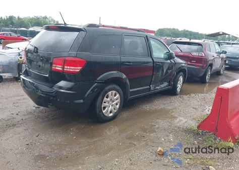 2017 Dodge Journey Se from USA, damaged, VIN 3C4PDCAB1HT707613